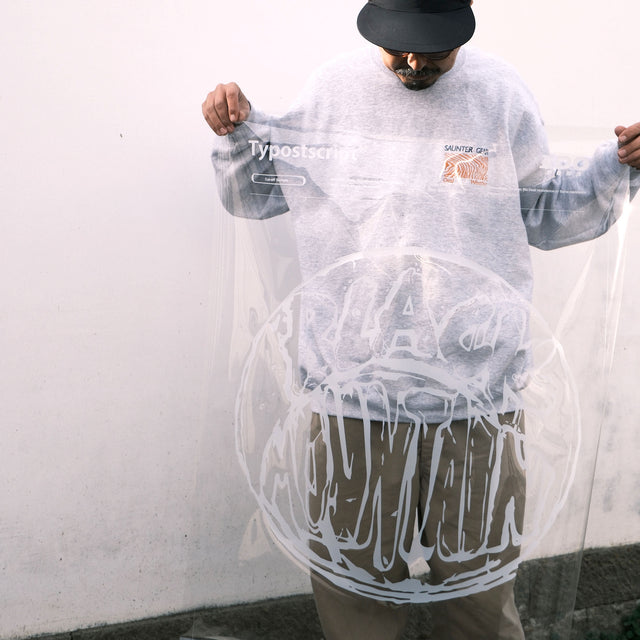 Typostscript® “透明スケルトンシート”