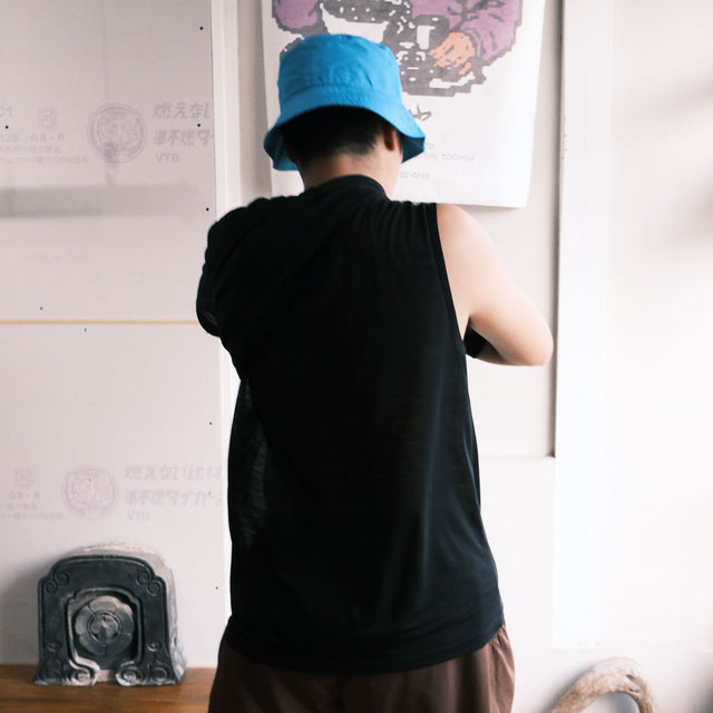 303 "BASE LAYER -TANK-" -BLACK-