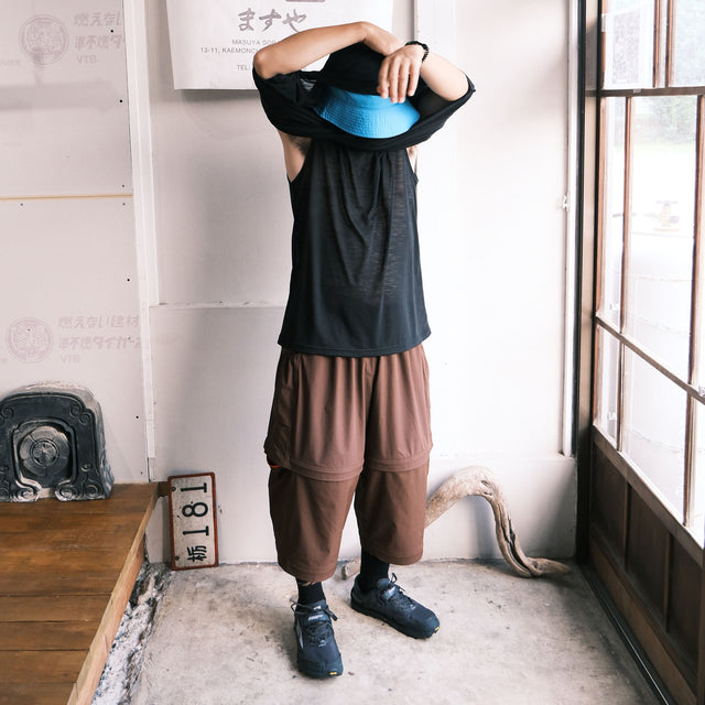 303 "BASE LAYER -TANK-" -BLACK-