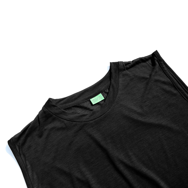 303 "BASE LAYER -TANK-" -BLACK-