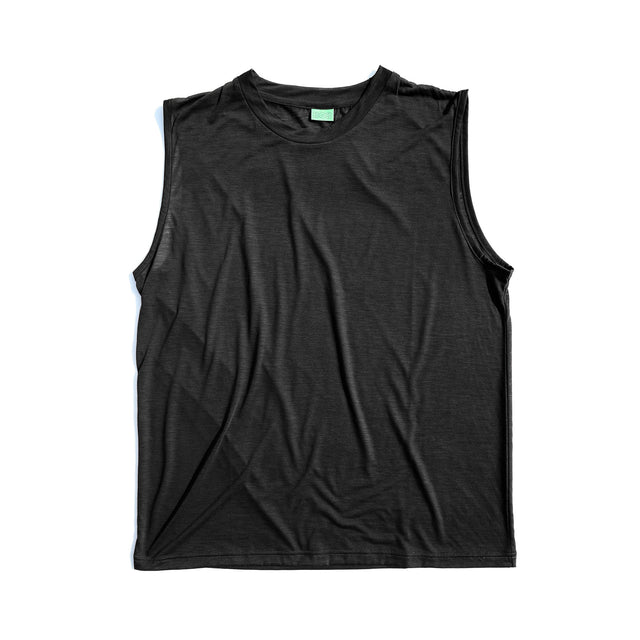 303 "BASE LAYER -TANK-" -BLACK-