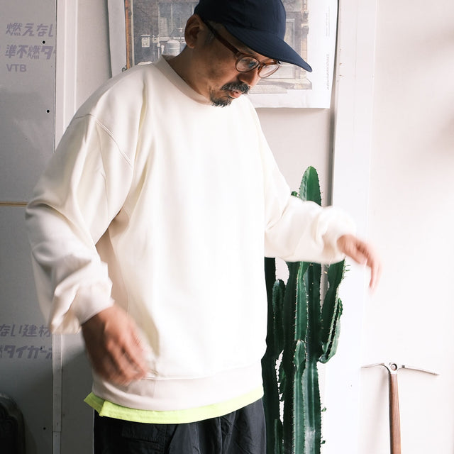 迷迭香 "LIGHT WEIGHT SWEAT CREW"
