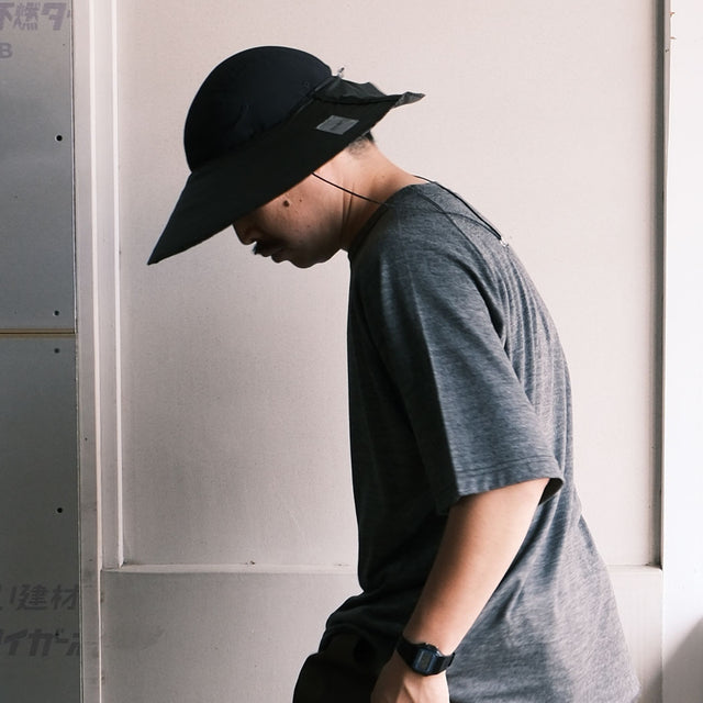 pon-sa WALKING GEAR -veːk°- "brim visor"