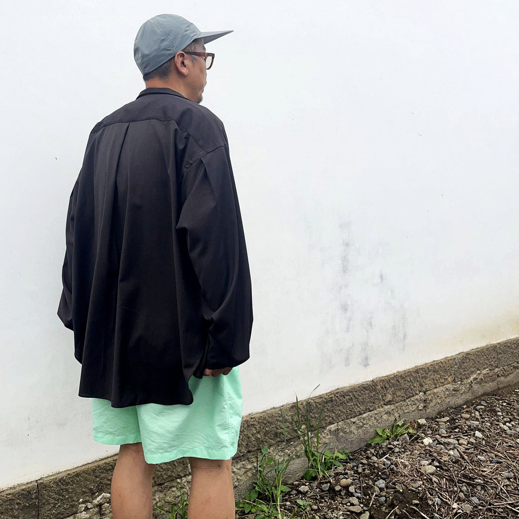 kamiyu カポチャパンツ ブラック ショートパンツ kamiyu カポチャパンツ ブラック ショートパンツ