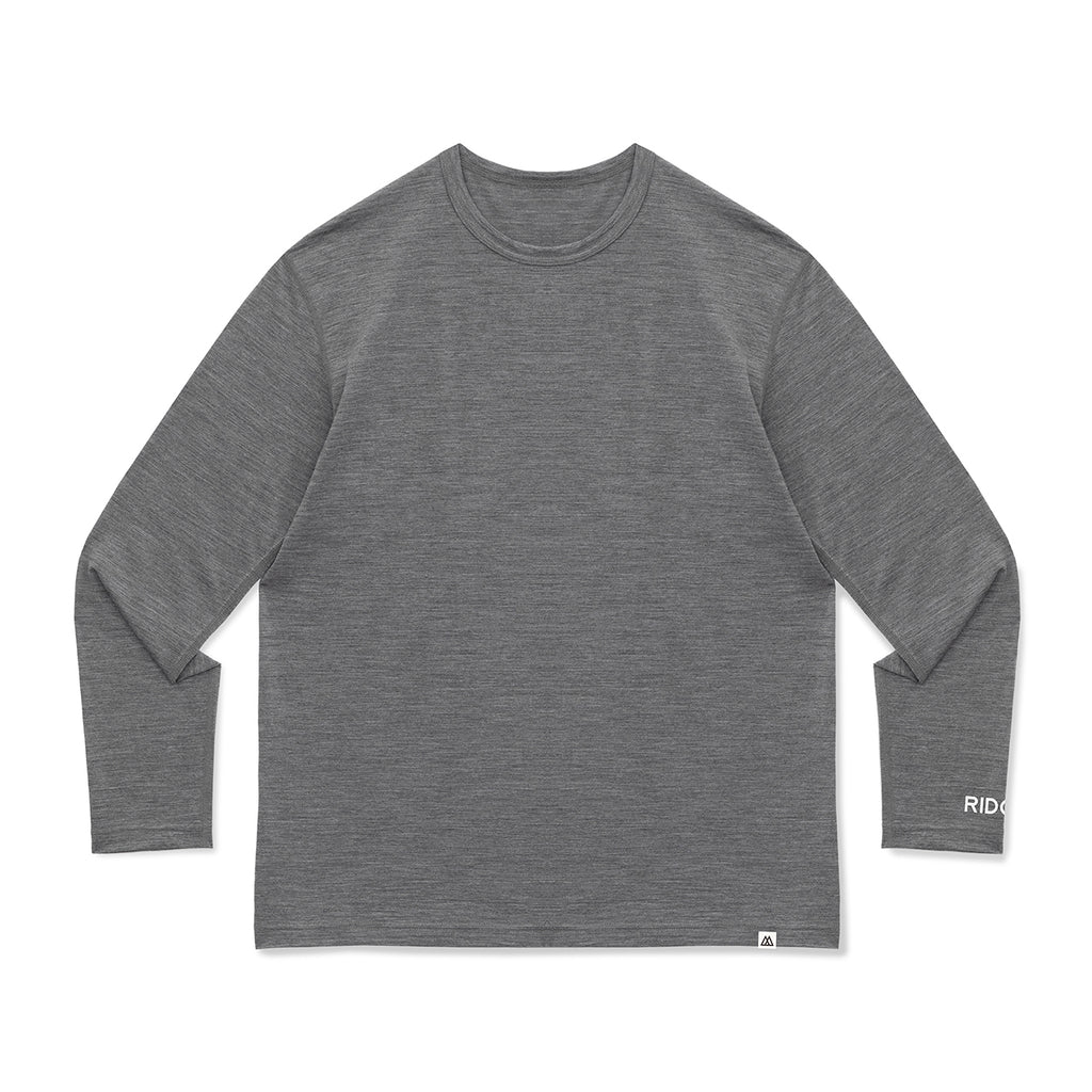RIDGE メリノウールシャツ メンズ Lサイズ RIDGE MOUNTAIN GEAR Merino Basic Long Sleeve Shirt リッジ
