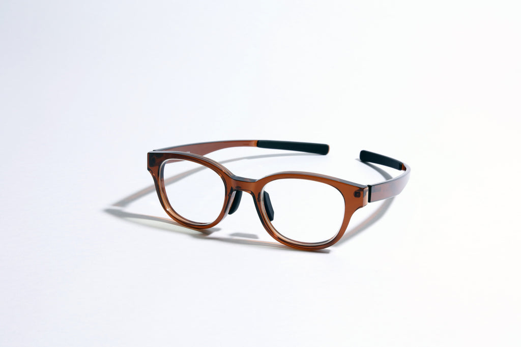 超軽量アウトドア眼鏡F ウェリントン FJP-03実測24g中古美品！送料込み！ F 