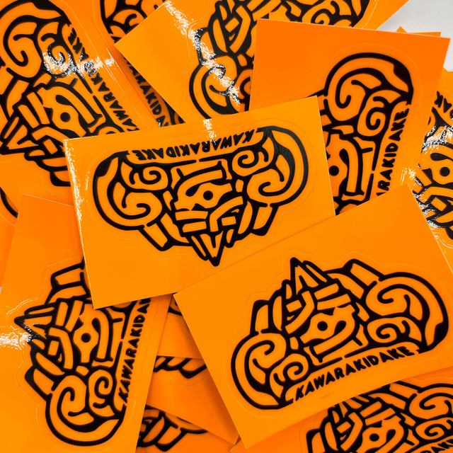 KAWARAKIDAKE "オレンジのステッカー"