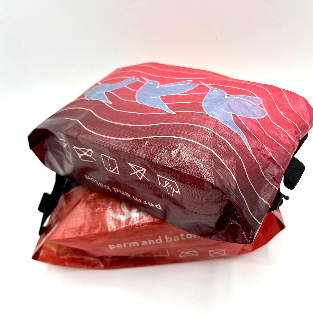 perm and baton パーマンドバトン Center Zip SACK perm and baton｜Center Zip SACK M [bird] パーマンドバトン
