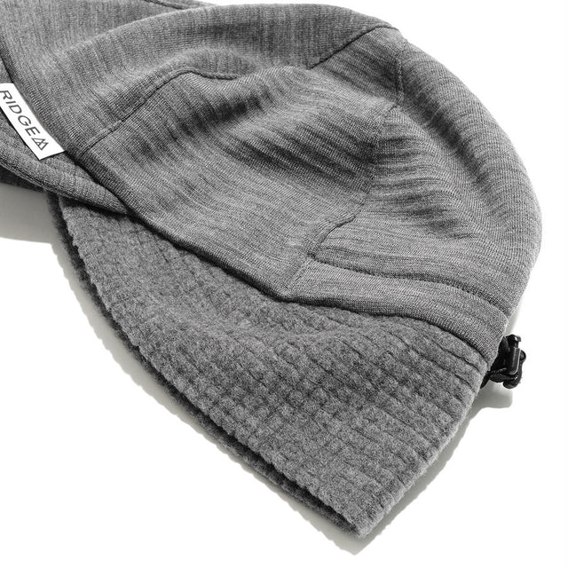 [20% OFF] RIDGE MOUNTAIN GEAR "Grid Merino Earmuff Cap"[送料¥250]