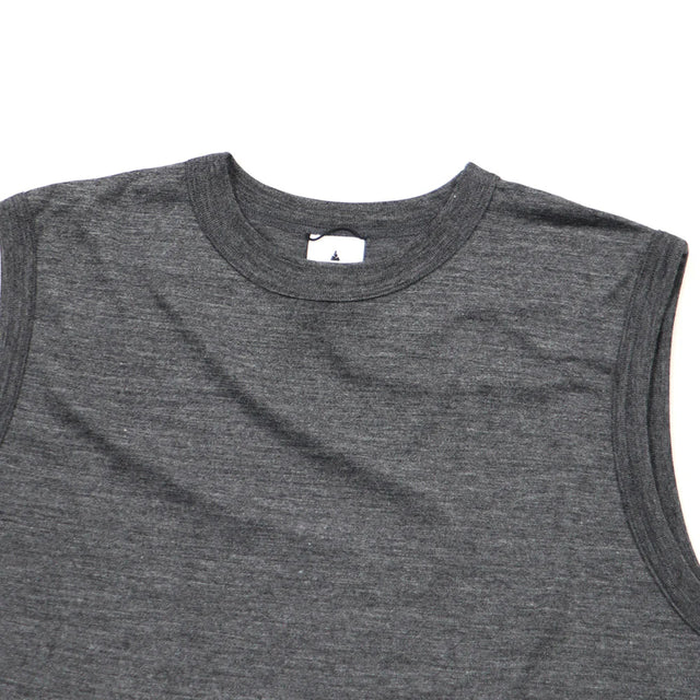 BAMBOO SHOOTS "MERINO WOOL SLEEVELESS TEE" [送料250円]