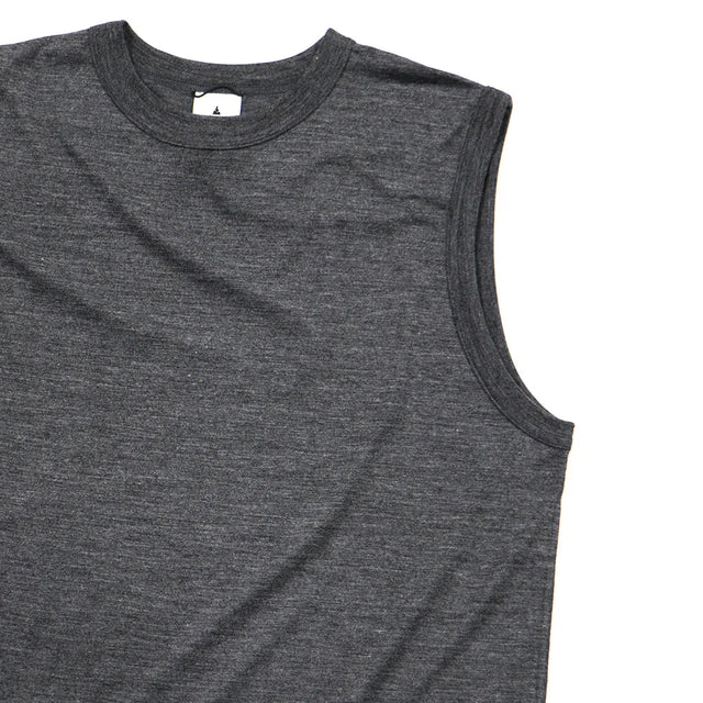 BAMBOO SHOOTS "MERINO WOOL SLEEVELESS TEE" [送料250円]