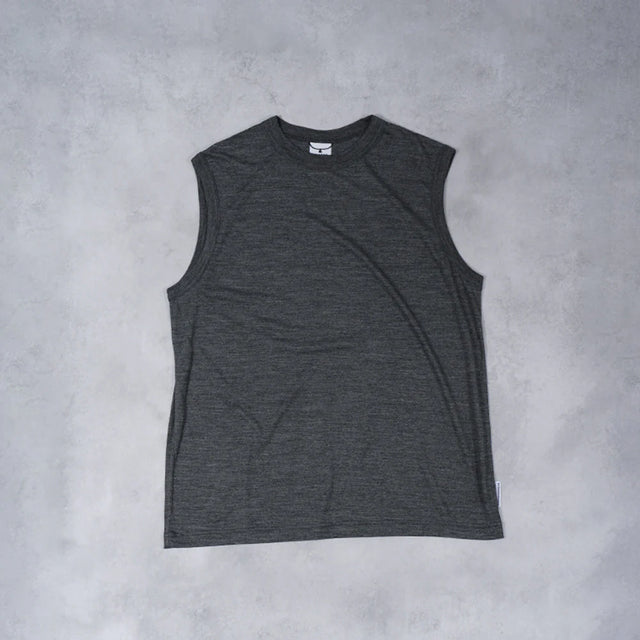 BAMBOO SHOOTS "MERINO WOOL SLEEVELESS TEE" [送料250円]