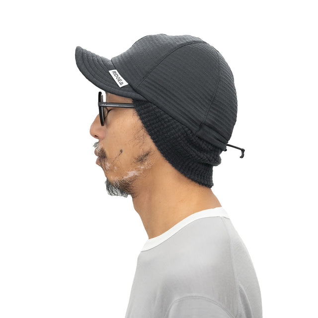 [20% OFF] RIDGE MOUNTAIN GEAR "Grid Merino Earmuff Cap"[送料¥250]