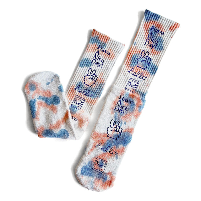 morningsnacks × 瓦奇岳 "Hi! Socks -KNICKS-" [送料250円]