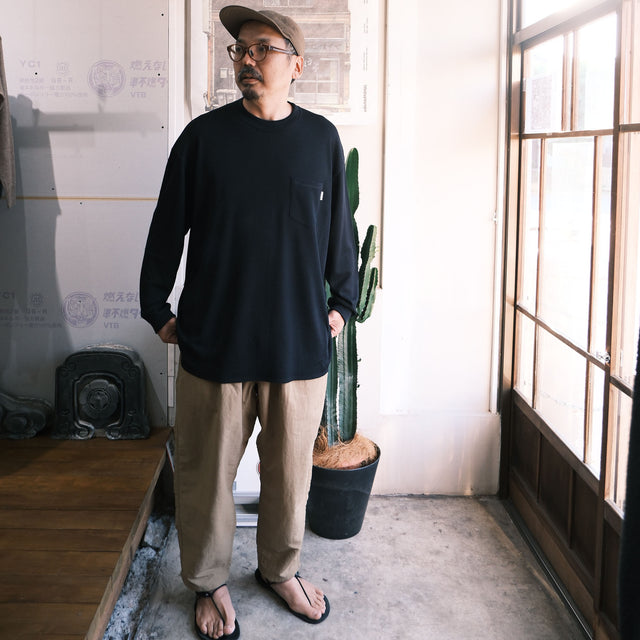 迷迭香 "AXIO WOOL WAFFLE TEE" [送料250円]