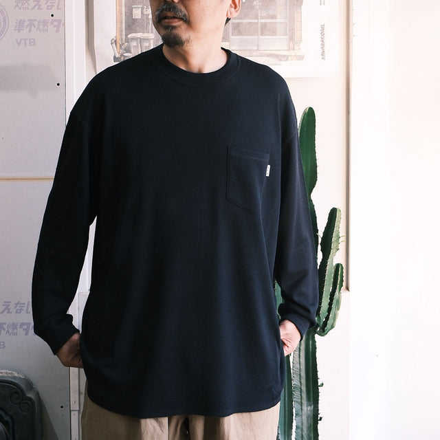 迷迭香 "AXIO WOOL WAFFLE TEE" [送料250円]