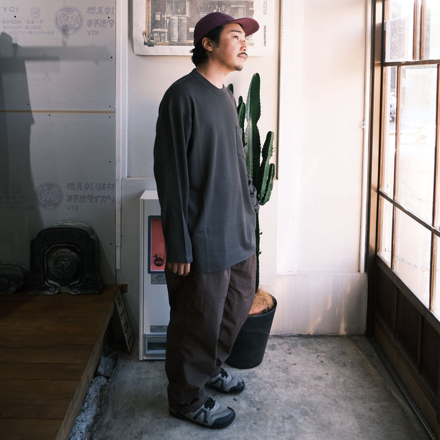 迷迭香 "AXIO WOOL WAFFLE TEE" [送料250円]