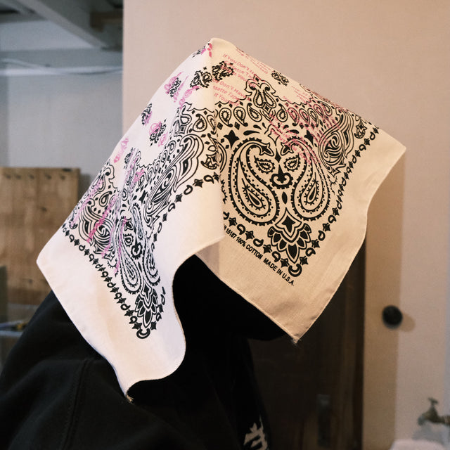 KAWARAKIDAKE "OVER PRINT BANDANA" [送料250円]