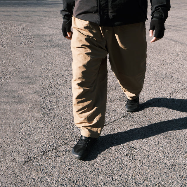 KAWARAKIDAKE × ROKX "1-TUCK WIDE PANTS"  [送料250円]