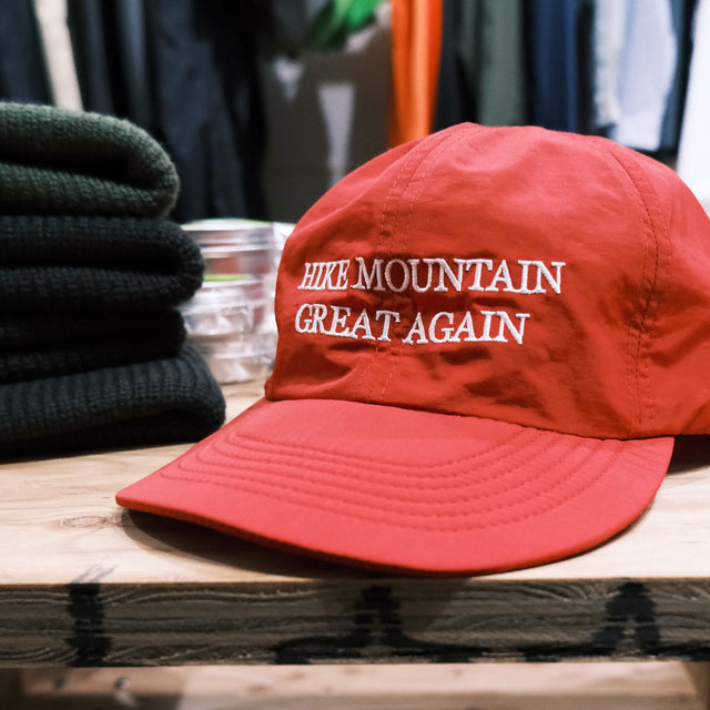 SAVE SHOCK "HIKE MOUNTAIN GREAT AGAIN CAP"[送料250円]