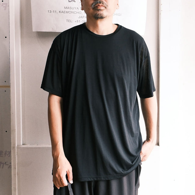 303 "BASE LAYER -T SHIRT-" -BLACK-