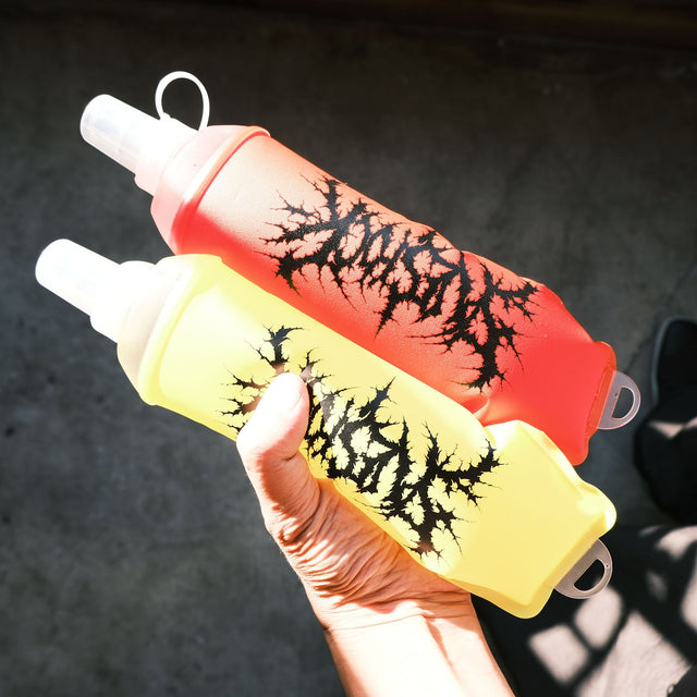 SAVE SHOCK "METALLIC LOGO SOFT FLASK"  [送料330円]