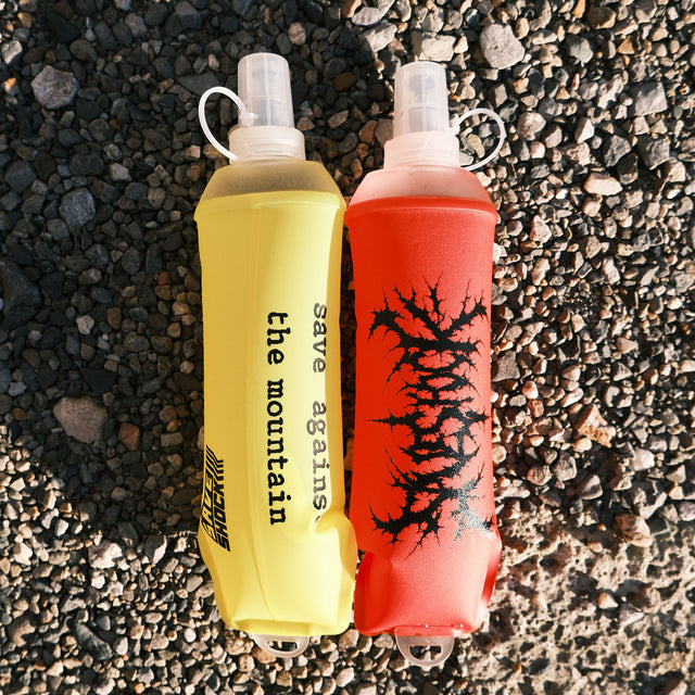 SAVE SHOCK "METALLIC LOGO SOFT FLASK"  [送料330円]