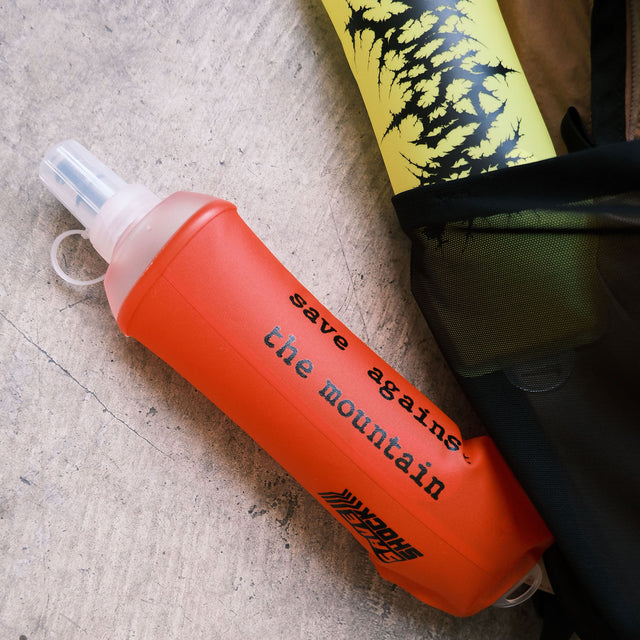 SAVE SHOCK "METALLIC LOGO SOFT FLASK"  [送料330円]