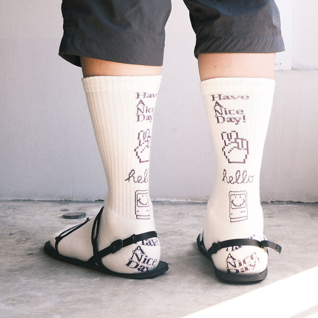 morningsnacks "Hi! Socks" [送料250円]