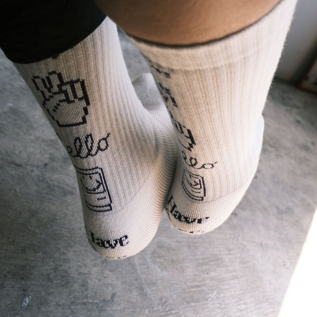 morningsnacks "Hi! Socks" [送料250円]