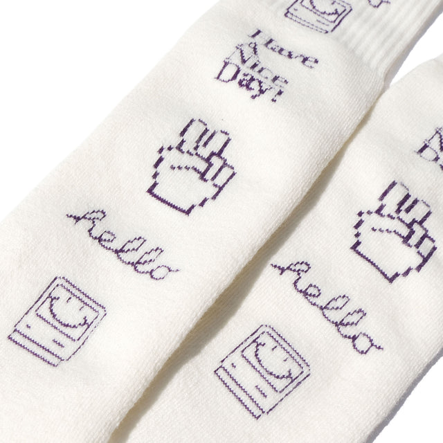 morningsnacks "Hi! Socks" [送料250円]
