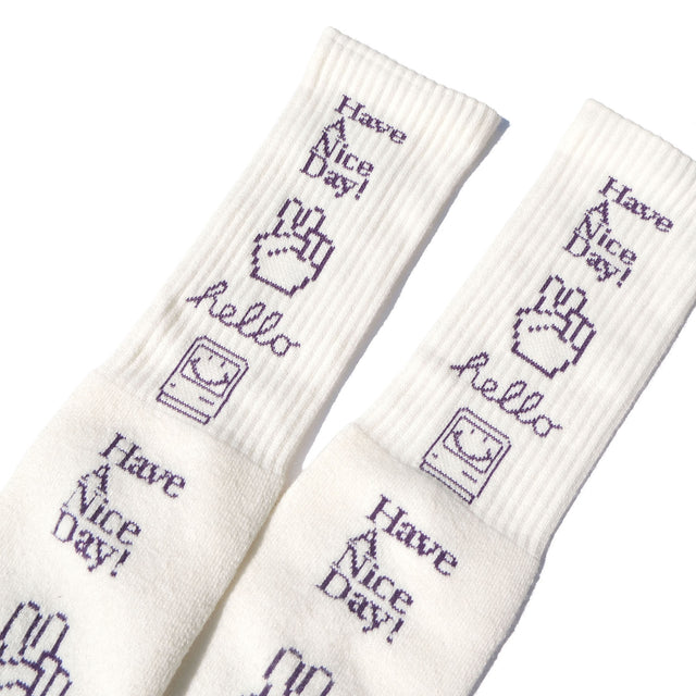 morningsnacks "Hi! Socks" [送料250円]