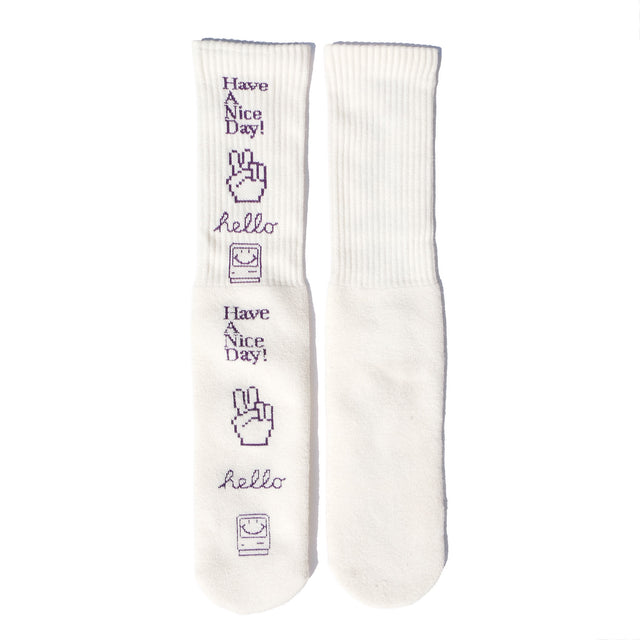 morningsnacks "Hi! Socks" [送料250円]