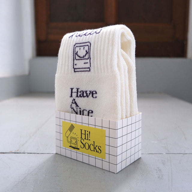 morningsnacks "Hi! Socks" [送料250円]