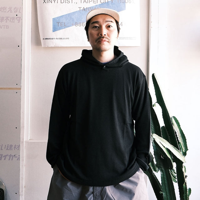 BAMBOO SHOOTS "MERINO WOOL LONG SLEEVE HOODIE" [送料250円]