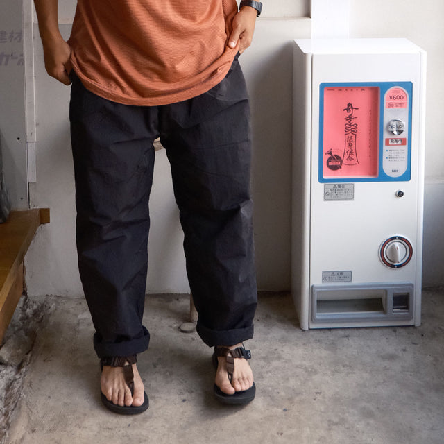 迷迭香 "NYLON HARVEST LOOSE TROUSERS" -kawaraki edition- [送料250円]
