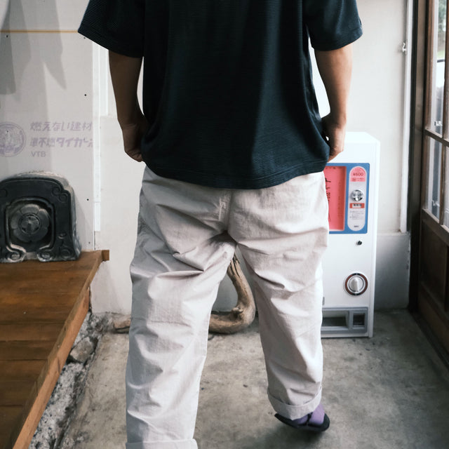 迷迭香 "NYLON HARVEST LOOSE TROUSERS" -kawaraki edition- [送料250円]