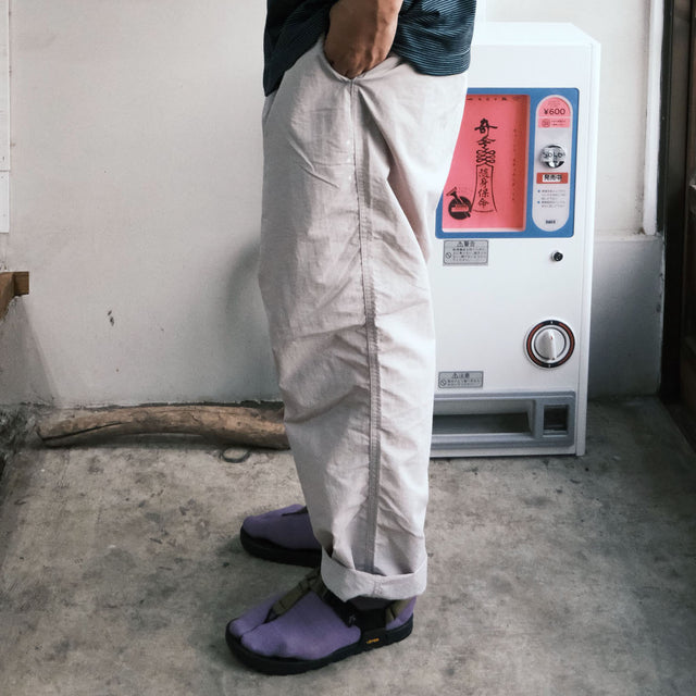 迷迭香 "NYLON HARVEST LOOSE TROUSERS" -kawaraki edition- [送料250円]