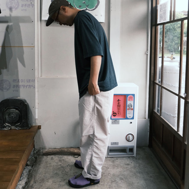 迷迭香 "NYLON HARVEST LOOSE TROUSERS" -kawaraki edition- [送料250円]