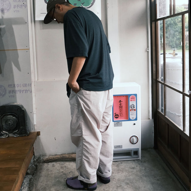 迷迭香 "NYLON HARVEST LOOSE TROUSERS" -kawaraki edition- [送料250円]
