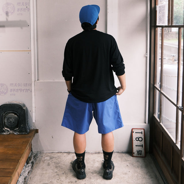 BAMBOO SHOOTS × 瓦奇岳 "MOUNTAIN HIKE SHORTS -ROYAL BLUE-" 6/28(sun.) 21時販売開始 [送料250円]