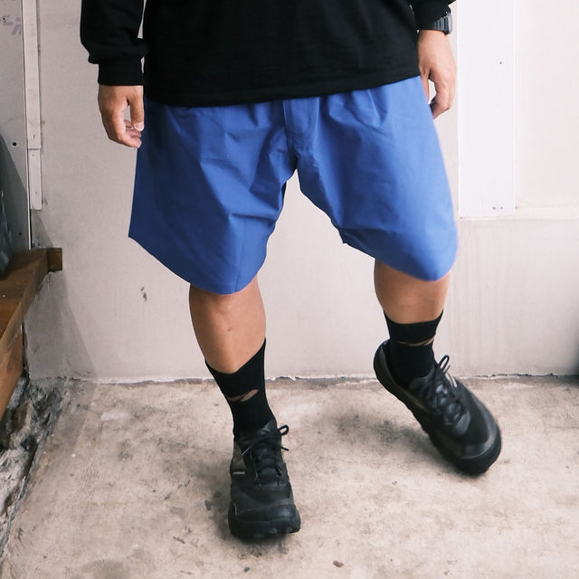 BAMBOO SHOOTS × 瓦奇岳 "MOUNTAIN HIKE SHORTS -ROYAL BLUE-" 6/28(sun.) 21時販売開始 [送料250円]