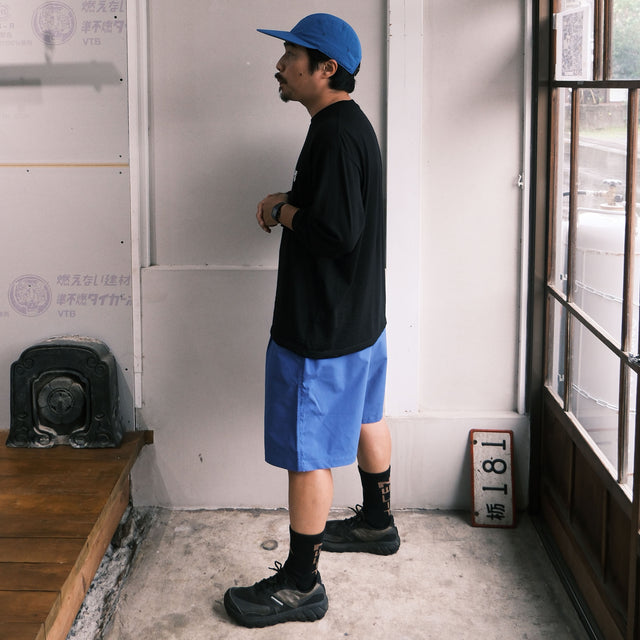 BAMBOO SHOOTS × 瓦奇岳 "MOUNTAIN HIKE SHORTS -ROYAL BLUE-" 6/28(sun.) 21時販売開始 [送料250円]
