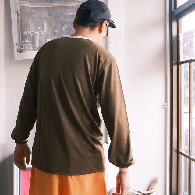 [20% OFF] RIDGE MOUNTAIN GEAR "Unwind Merino Tee Long Sleeve" [送料250円]