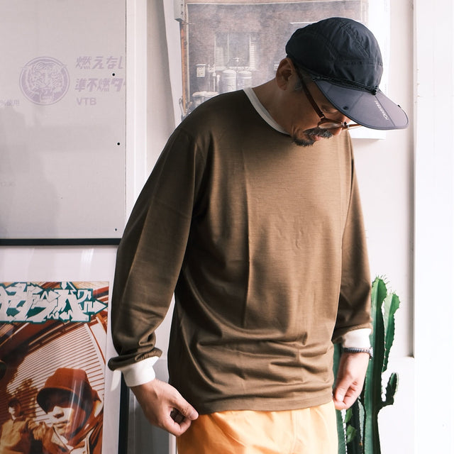 [20% OFF] RIDGE MOUNTAIN GEAR "Unwind Merino Tee Long Sleeve" [送料250円]