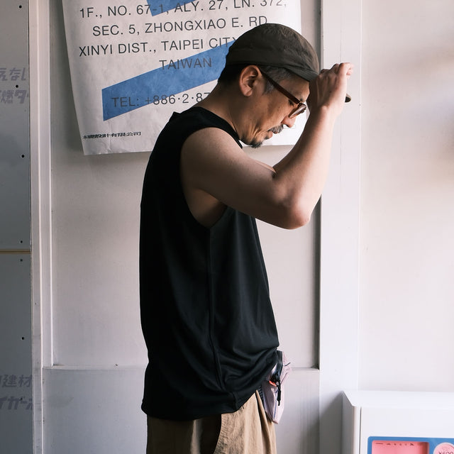 BAMBOO SHOOTS "MERINO WOOL SLEEVELESS TEE" [送料250円]