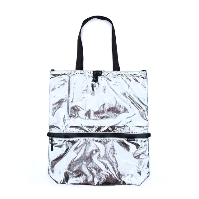 pon-sa WALKING GEAR "KANGAROO 5 way BAG SILVER METALIC w/ BAG FIT loop" [送料250円]