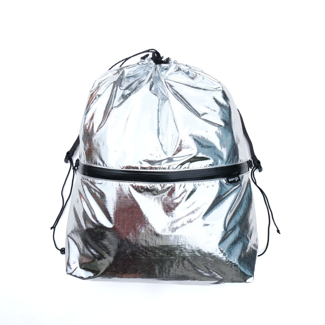 pon-sa WALKING GEAR "KANGAROO 5 way BAG SILVER METALIC w/ BAG FIT loop" [送料250円]