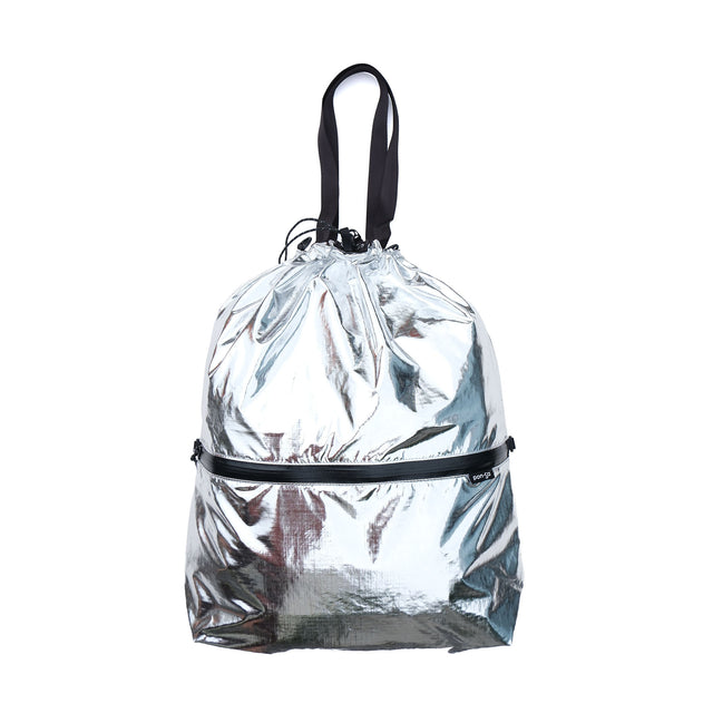 pon-sa WALKING GEAR "KANGAROO 5 way BAG SILVER METALIC w/ BAG FIT loop" [送料250円]