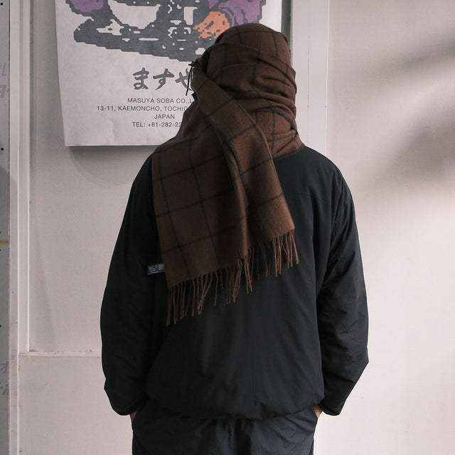 SEDAN ALL-PURPOSE "Cashmere Wool Grid Stole" [送料無料]　※10/31(Sat.) PM12:00 販売開始